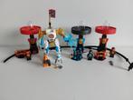 Lego Ninjago, 70633 (2x), 70634, 71761. Spinners + Mech, Ophalen of Verzenden, Zo goed als nieuw, Complete set, Lego