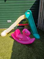 Glijbaan en wipwap van Little tikes, Ophalen, Gebruikt, Glijbaan