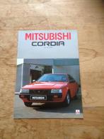 Autofolder/Brochure    Mitsubishi   Cordia     1985       NL, Nieuw, Ophalen of Verzenden, Mitsubishi