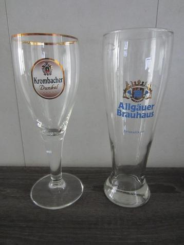 Te Koop  Verschillende Bierglazen beschikbaar voor biedingen