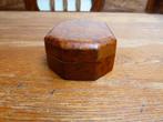 Vintage houten doosje in thuya hout, Ophalen of Verzenden