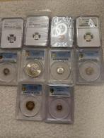 Hoge kwaliteit slabs, Verzenden, Zilver, Overige waardes, Koningin Wilhelmina