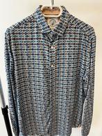 Herenoverhemd - A Fish Named Fred - Maat M, Blauw, Ophalen of Verzenden, Zo goed als nieuw, Halswijdte 41/42 (L)