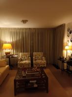 In between gordijnen taupe kleur, Huis en Inrichting, Stoffering | Gordijnen en Lamellen, Ophalen, Overige kleuren, 200 cm of meer