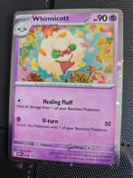 Whimsicott Pokemon kaart - MEP EN 019, Ophalen of Verzenden, Gebruikt, Losse kaart