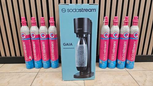 SodaStream Gaia incl 8x quick connect navul flessen, Huis en Inrichting, Keuken | Keukenbenodigdheden, Nieuw, Ophalen