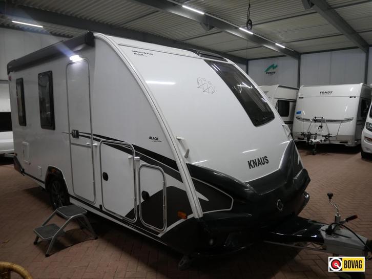 Knaus Sport en Fun 480 QL Black Edition in TOPSTAAT, Caravans en Kamperen, Caravans, Bedrijf, tot en met 3, 1000 - 1250 kg, Overige