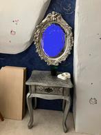 Barok kaptafel met spiegel voor kinderen zilver kleurig, Huis en Inrichting, Barok, Zo goed als nieuw, Ophalen