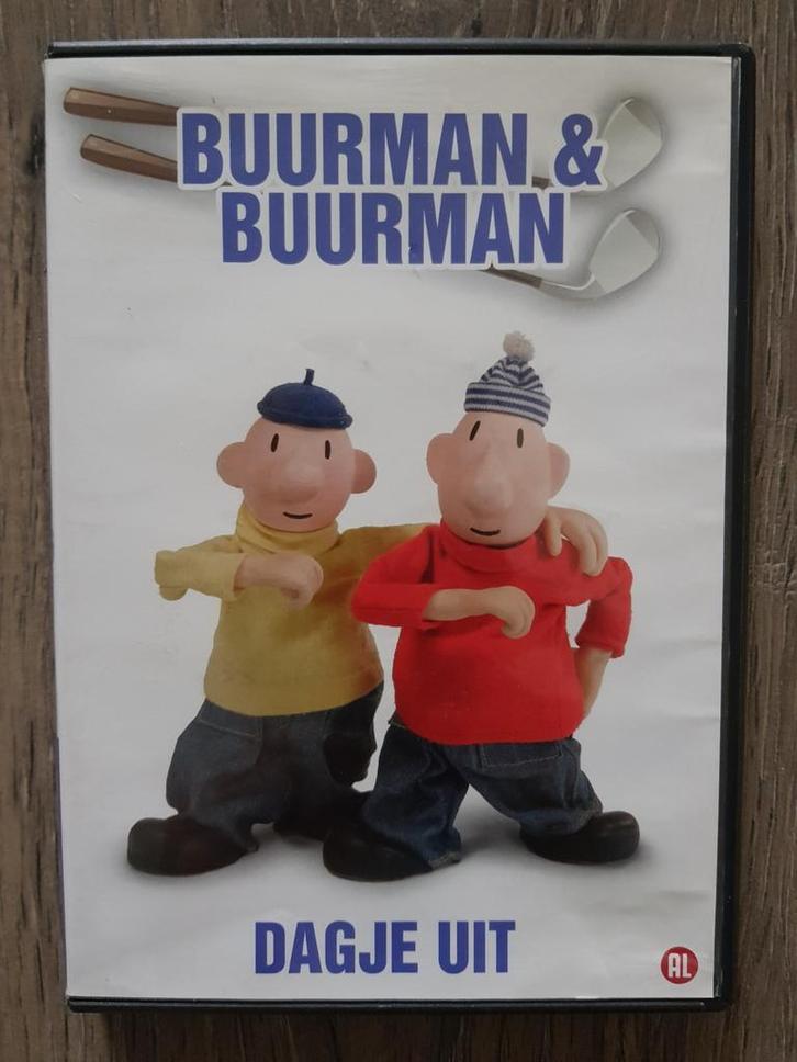 Dvd : Buurman & buurman ... Dagje uit, Cd's en Dvd's, Dvd's | Kinderen en Jeugd, Zo goed als nieuw, Tv fictie, Poppen, Alle leeftijden