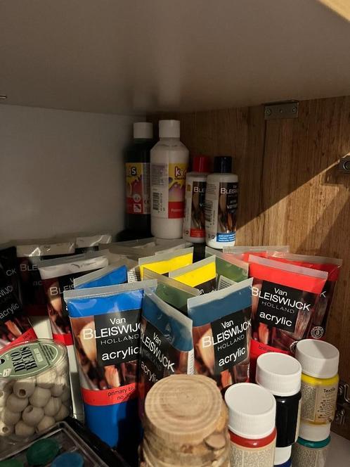 Acrylverf, Hobby en Vrije tijd, Schilderen, Zo goed als nieuw, Acrylverf, Ophalen