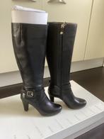 Hoge zwarte leren laarzen Geox Respira, maat 35, Hoge laarzen, Zwart, Nieuw, Ophalen