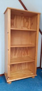 Boekenkast grenen, Ophalen, Met plank(en), Gebruikt, 100 tot 150 cm