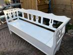 Antieke zweedse klepbank, Huis en Inrichting, Ophalen, Zo goed als nieuw, 150 tot 200 cm