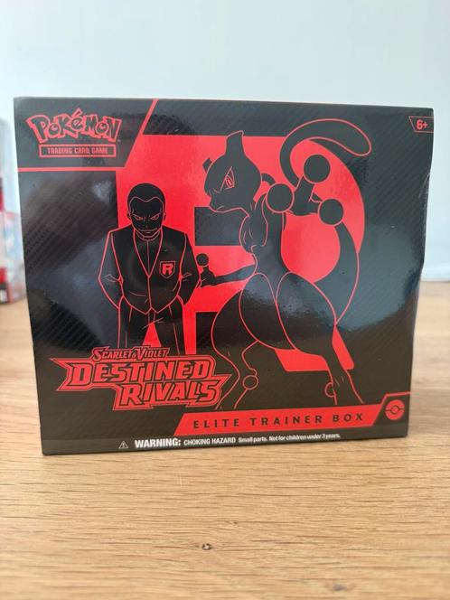 Pokémon Destined Rivals ETB - sealed, Hobby en Vrije tijd, Verzamelkaartspellen | Pokémon, Nieuw, Ophalen of Verzenden
