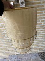 Luxe Stoffen Lampenkap met Kralen, Ophalen of Verzenden, Zo goed als nieuw, Stof