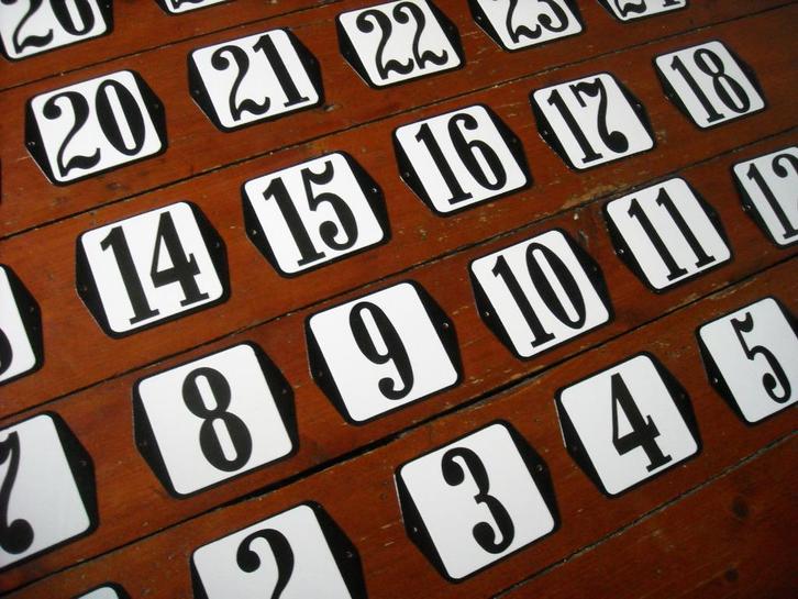emaille huisnummers huisnummer bord nummer huisnummerbordje, Antiek en Kunst, Antiek | Emaille, Ophalen of Verzenden