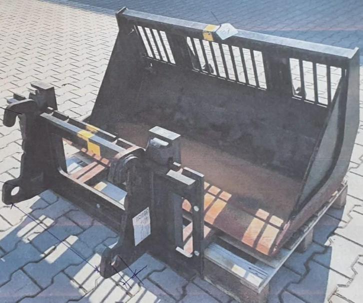 Giant palletvork + puinbak+ inlegvel+ hydraulisch snelwissel, Doe-het-zelf en Verbouw, Gereedschap | Overige machines, Ophalen