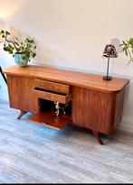 Vintage jaren 60 dressoir sideboard wandkast, 150 tot 200 cm, 25 tot 50 cm, Ophalen of Verzenden