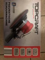 Topcraft Pneumatische Schuurmachine - Waterproof Schuren, Ophalen of Verzenden, Nieuw, Minder dan 600 watt, Excentrische schuurmachine