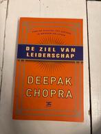 Deepak Chopra - De ziel van leiderschap, Achtergrond en Informatie, Spiritualiteit algemeen, Ophalen of Verzenden, Zo goed als nieuw