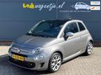 Fiat 500 0.9 Sport *carplay *climate *panoramadak *cruise c., 86 pk, Gebruikt, Zwart, Leder en Stof