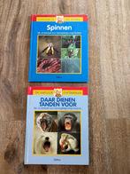 2 natuurboeken voor kinderen spinnen en kinderen, Ophalen of Verzenden, Gelezen, Non-fictie