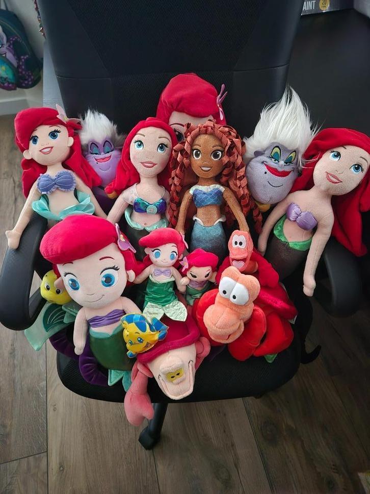 The Little Mermaid/De kleine zeemeermin Knuffels/Plush, Verzamelen, Disney, Nieuw, Knuffel, Pocahontas of Kl. Zeemeermin, Ophalen of Verzenden