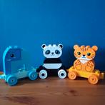 Duplo lego trektreintje puzzeldieren €6,-, Kinderen en Baby's, Speelgoed | Duplo en Lego, Ophalen of Verzenden, Zo goed als nieuw