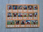 Nostalgisch houten puzzel leesplankje aap noot mies, Antiek en Kunst, Antiek | Schoolplaten, Ophalen of Verzenden, Overige thema's