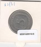 S19-GER-0320 Germany 5 Mark 1975 F   VF, Postzegels en Munten, Munten | Europa | Niet-Euromunten, Verzenden, Duitsland