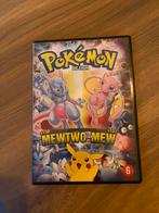 Pokémon de Film: Mewtwo tegen Mew (DVD), Avontuur, Alle leeftijden, Ophalen of Verzenden, Zo goed als nieuw