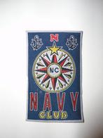 Jaren 80 Vintage Navy Club Applicatie, Ophalen of Verzenden, Nieuw, Applicatie