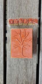 Stempelset seizoenen boom, Ophalen of Verzenden, Nieuw, Houten stempel