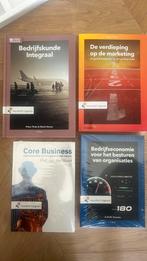 20 studieboeken Commerciele Economie/ Ondernemerschap&Retail, Ophalen, Nieuw