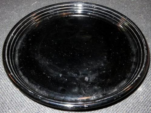 Persglazen onderschotel, A.D. Copier, Antiek en Kunst, Antiek | Glas en Kristal, Ophalen of Verzenden
