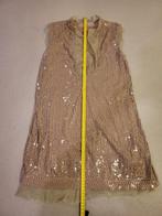 Pailletten Tuniek Maat S, Beige, Ophalen of Verzenden, Zo goed als nieuw, Maat 36 (S)