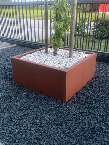 Corten stalen bloembakken planten bakken op maat beschikbaar voor biedingen