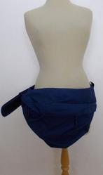 XXL grote blauwe heuptas met verstelbare klitten band, Ophalen of Verzenden, Nieuw, Blauw