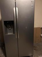 LG Amerikaanse Koelkast met IJsblokjes en Water, Witgoed en Apparatuur, Koelkasten en IJskasten, Gebruikt, 200 liter of meer, 60 cm of meer