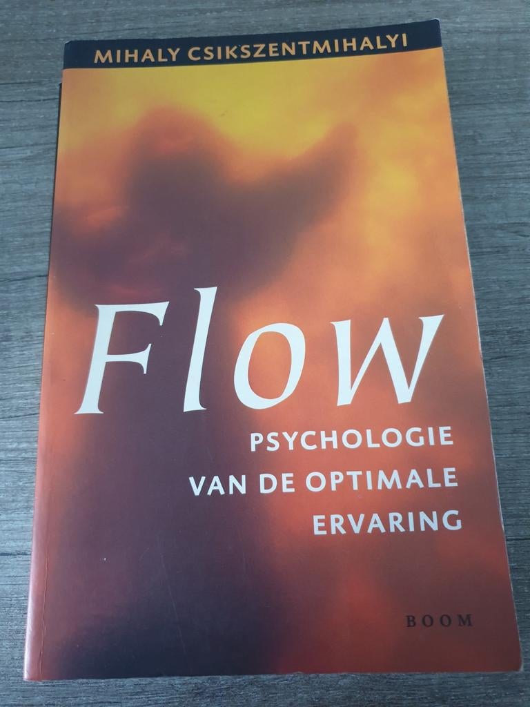 Flow - Mihaly Csikszentmihalyi, Boeken, Ophalen of Verzenden, Gelezen, Cognitieve psychologie, Mihaly Csikszentmihalyi