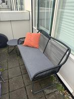 Loungeset voor de tuin met kussens, Ophalen, 4 zitplaatsen, Gebruikt, Aluminium