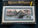 Royal Paris - zebra's, Hobby en Vrije tijd, Borduren en Borduurmachines, Nieuw, Ophalen of Verzenden, Borduurpakket