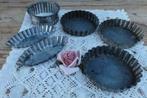 Nog 3 Franse brocante ronde bakvormpjes, Antiek en Kunst, Ophalen of Verzenden