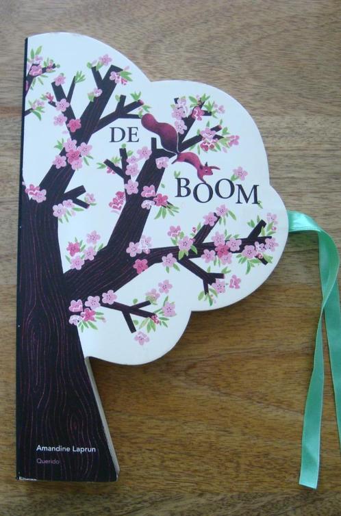 De Boom - uitvouwbaar boomboek - Amandine Laprun, Boeken, Kinderboeken | Jeugd | onder 10 jaar, Zo goed als nieuw, Ophalen of Verzenden