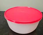 Grote tupperware schaal 4 liter rood deksel, Ophalen of Verzenden, Zo goed als nieuw, Rood, Schaal