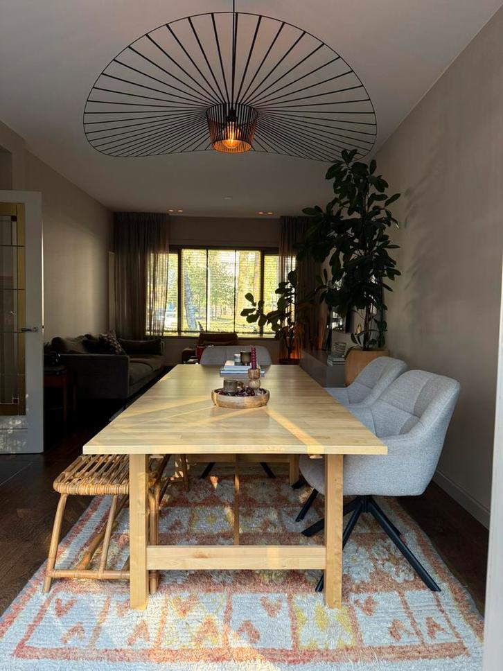 Uitklapbare Eettafel Norden van IKEA, Huis en Inrichting, Tafels | Eettafels, Gebruikt, 50 tot 100 cm, 200 cm of meer, Rechthoekig