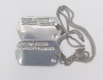 US WWII Army Nurse Corps Dog Tags, 85th Evac Hosp,Researched, Verzamelen, Ophalen of Verzenden, Landmacht, Amerika, Kleding of Schoenen