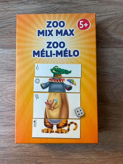 Zoo Mix Max, gezelschapsspel Zoo Mix-Max, kinderspel, spel, Hobby en Vrije tijd, Gezelschapsspellen | Kaartspellen, Zo goed als nieuw