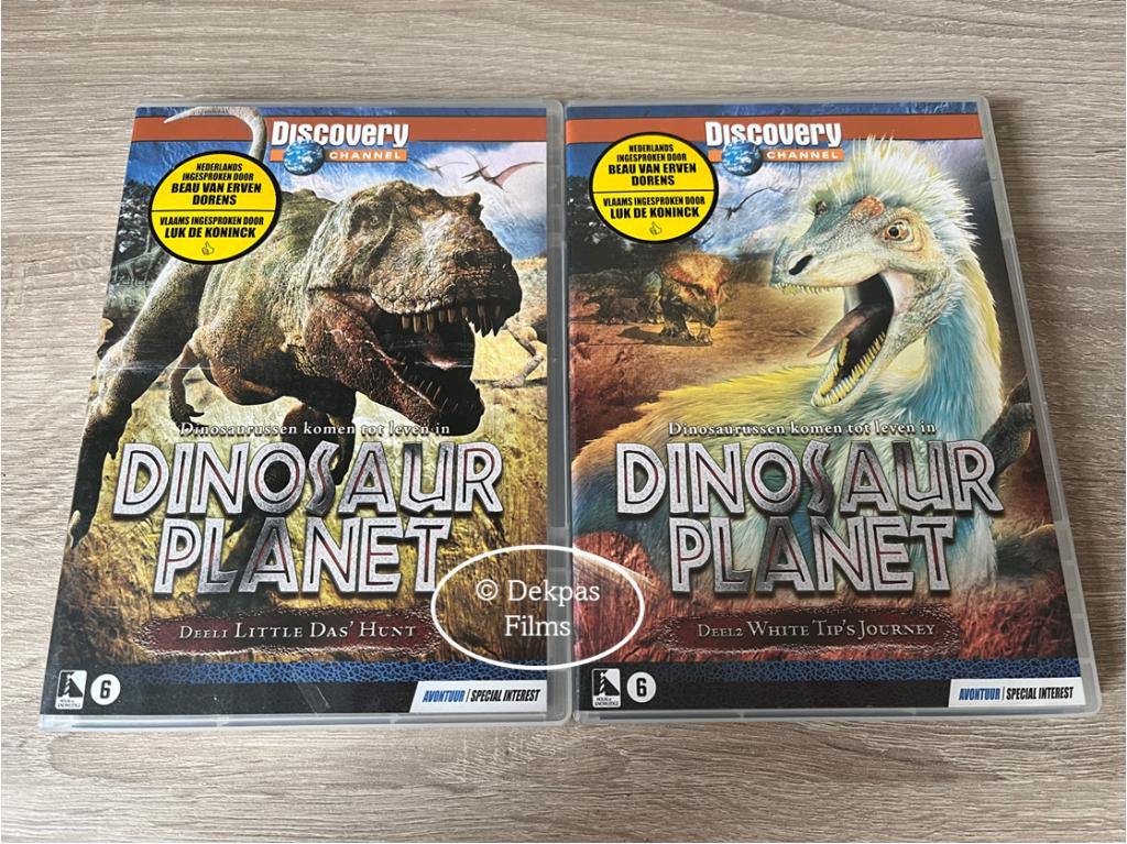 Dvd's Dinosaur Planet - Deel 1 en 2 - Set Prijs, Vanaf 6 jaar, Ophalen of Verzenden, Gebruikt, Natuur