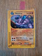 Pokemon kaart nidoking Holo H18/H32 Aquapolis, Ophalen of Verzenden, Gebruikt, Losse kaart, Foil